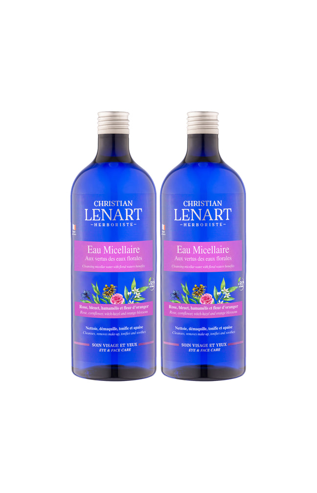 2 eaux micellaires - 500 ml