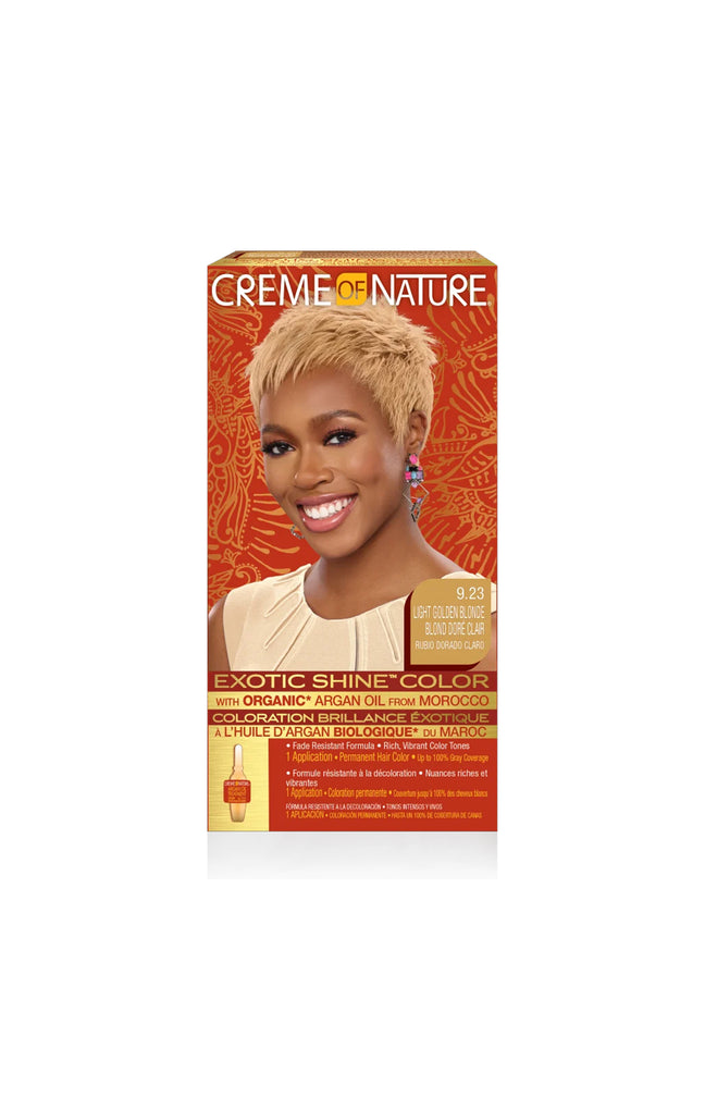 Coloration permanente - Exotic Shine Argan Oil 9.23 Light Golden Blonde