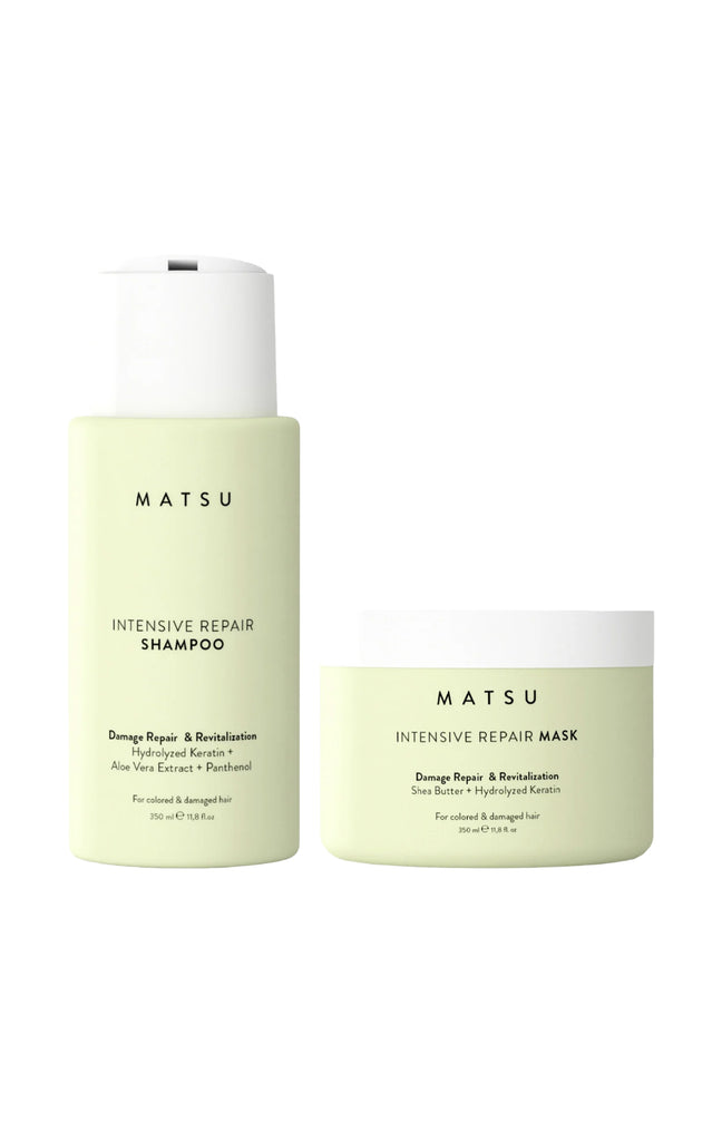 Shampoing & masque réparateurs intensif - Kératine