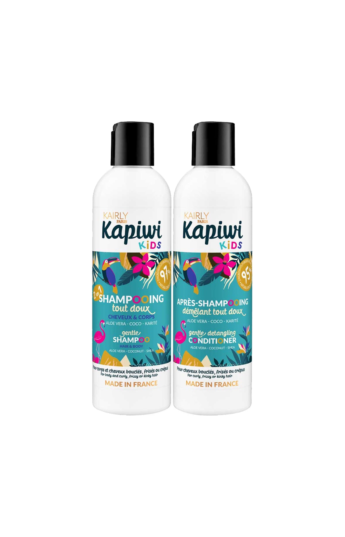 Shampoing & après-shampoing démêlant - Karité - 2 x 250 ml