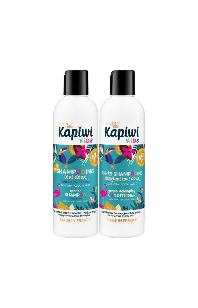 Shampoing & après-shampoing démêlant - Karité - 2 x 250 ml