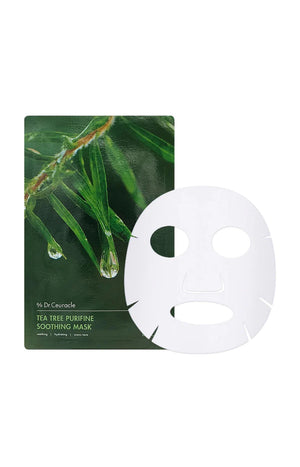 Masque tissu apaisant - Tea tree & ginkgo biloba - 23 ml