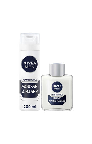 Mousse à raser & baume après-rasage