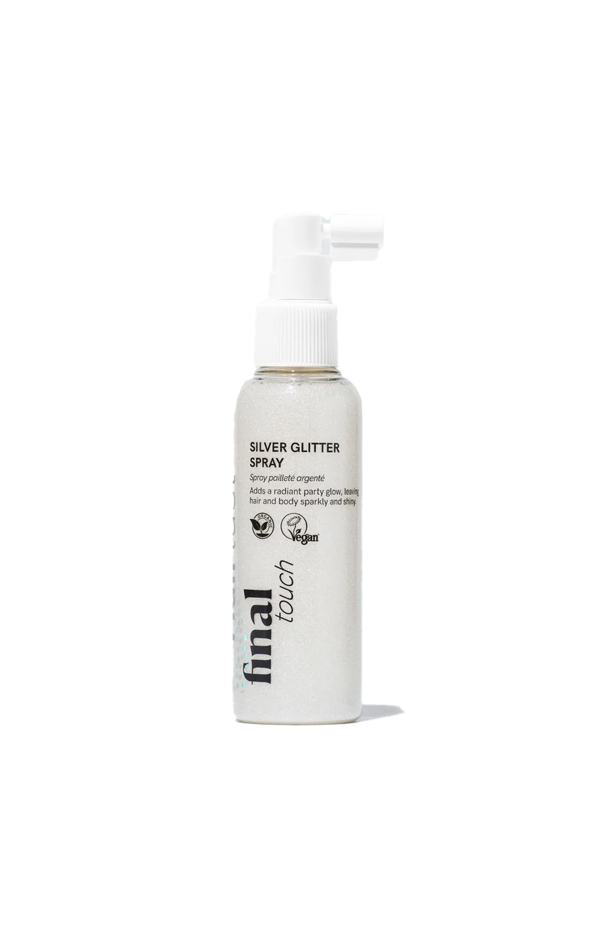 Spray pailleté argent - Final Touch - 125 ml