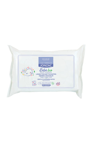 Lingettes nettoyantes bio dermo-douceur - Visage & corps - Bébé - 40 unités