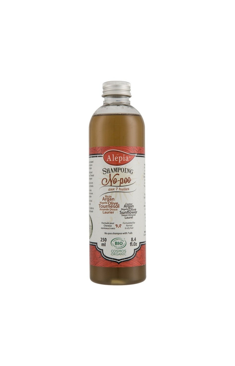 Shampoing d’Alep bio no-poo - 7 huiles - 250 ml