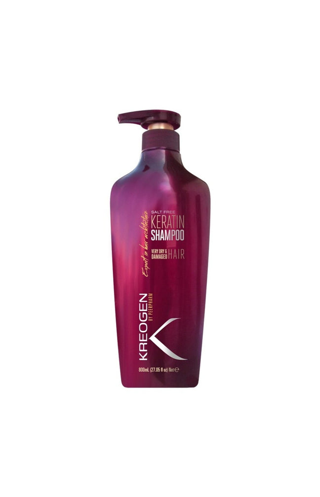 Shampoing nourrissant - Kératine - Cheveux secs & abîmés - 800 ml