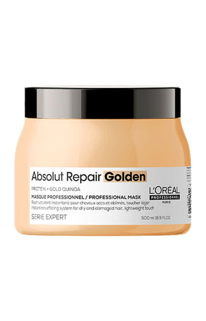 Masque doré restructurant - Absolut Repair Golden - Cheveux abîmés