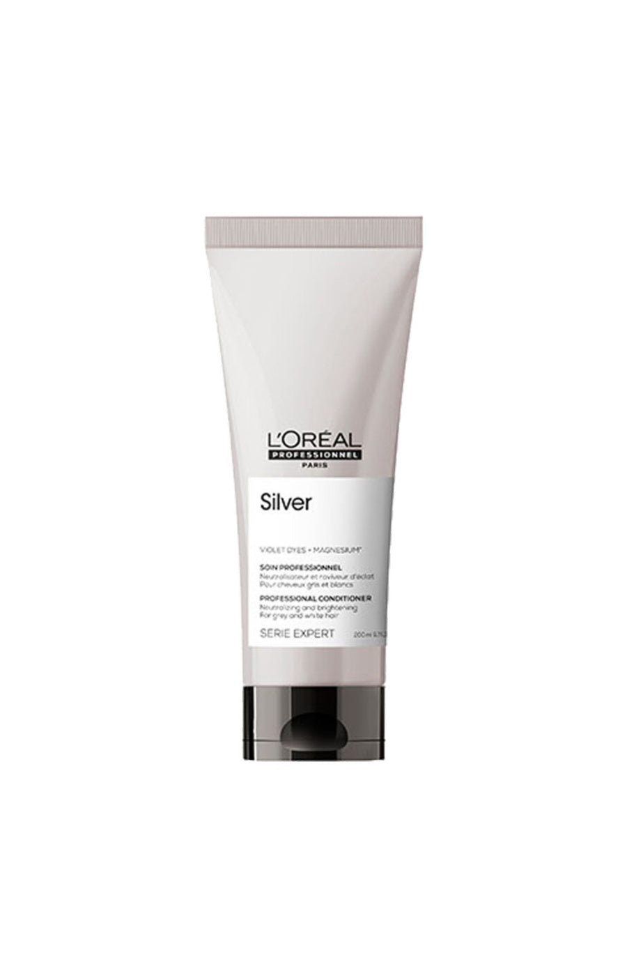 Crème éclat neutralisante - Expert silver - Cheveux gris & blancs - 200 ml