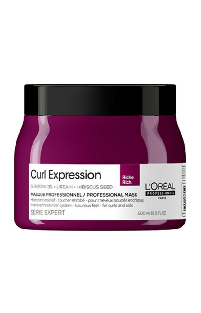 Masque hydratant intensif - Glycérine 3% - Curl Expression - Cheveux bouclés & crépus