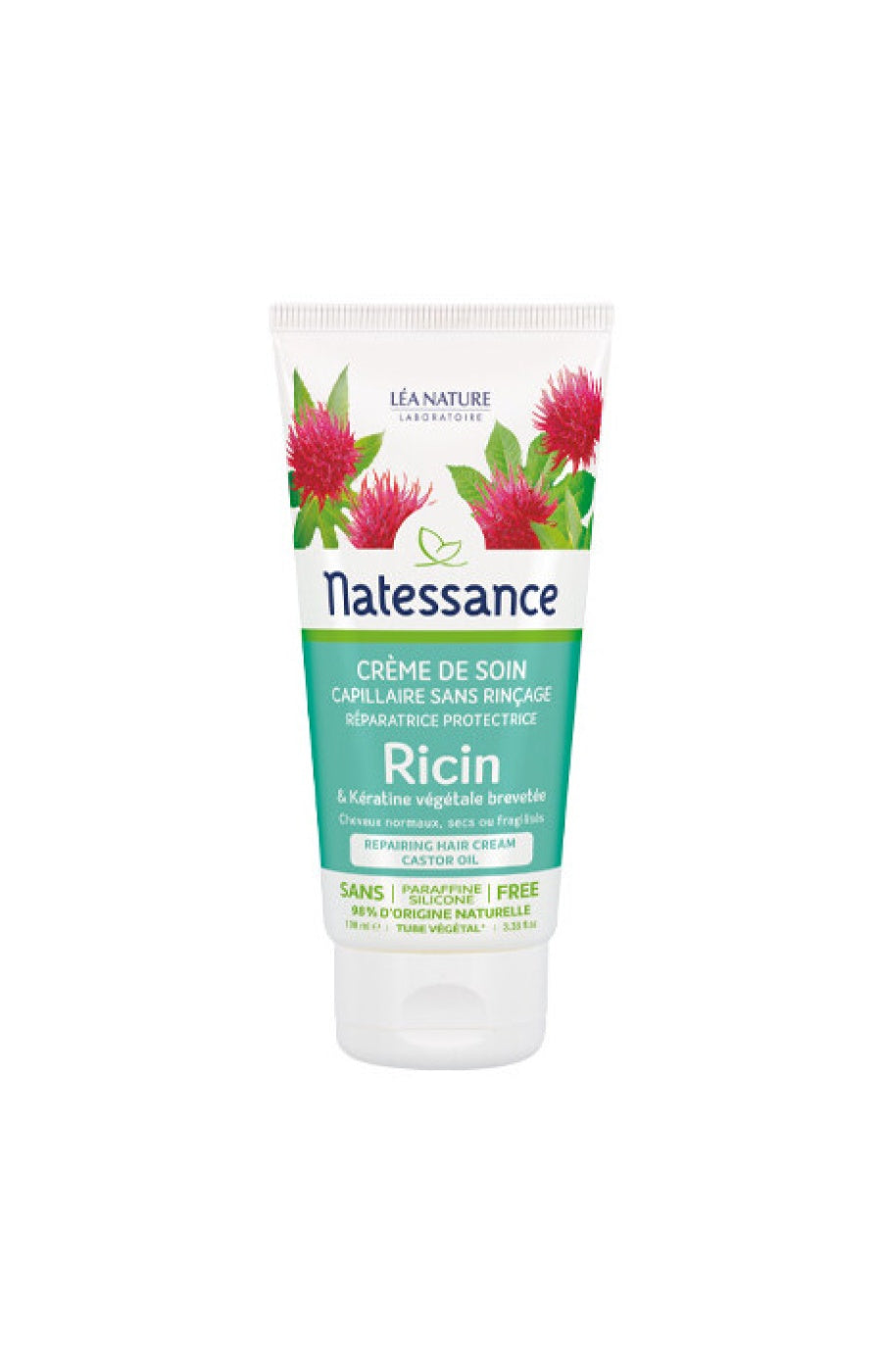 Crèmes de soin - Huile de ricin - Cheveux normaux, secs à fragilisés - 2 x 100 ml