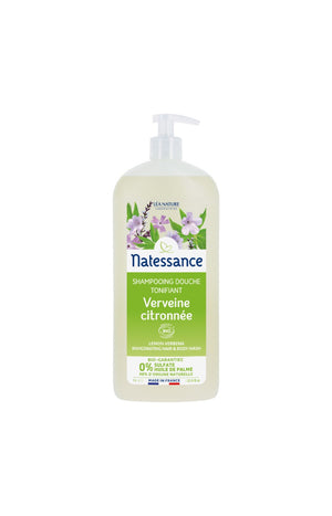 Shampoings douche tonifiants bio - Verveine citronnée - 2 x 1 L