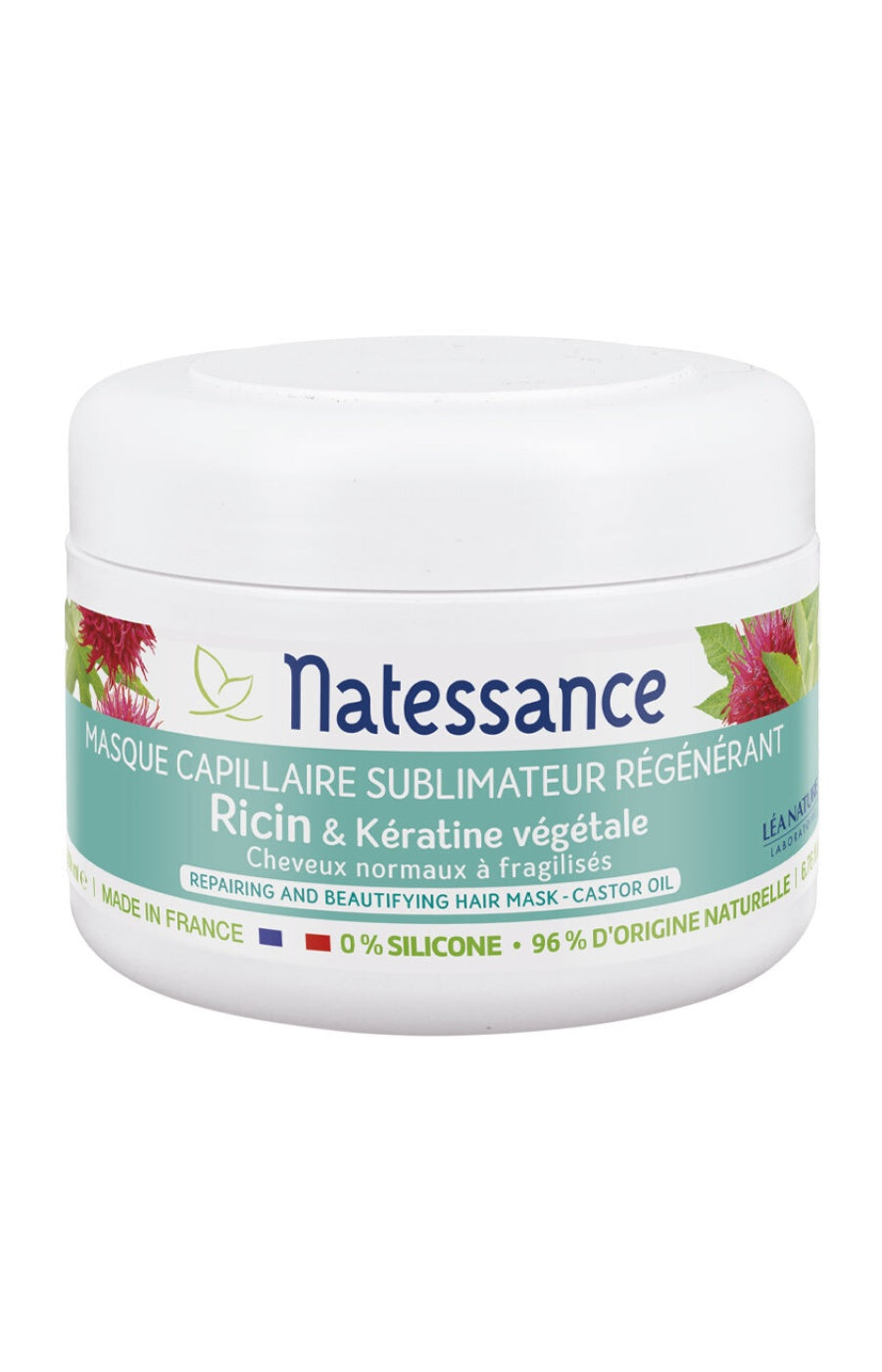 Masques sublimateurs régénérants - Huile de ricin - Cheveux secs ou fragilisés - 2 x 200 ml
