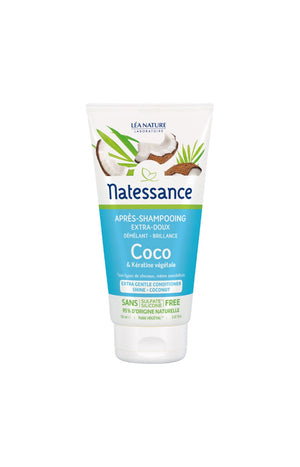 Après-shampoings extra-doux - Huile de coco - Cheveux normaux à ternes - 2 x 150 ml