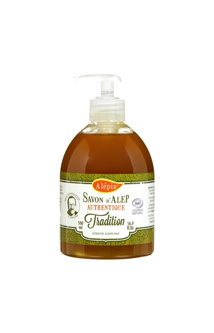 Savon d'Alep liquide authentique tradition - Corps - 500 ml