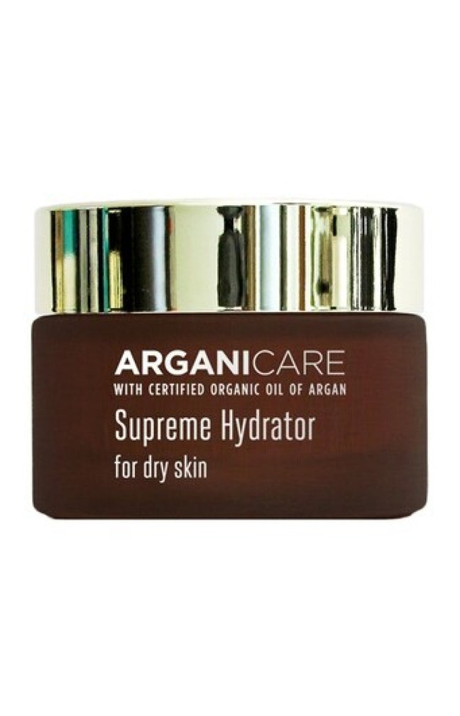 Crème hydratante & nourrissante anti-âge - Acide hyaluronique & argan - Peaux sèches