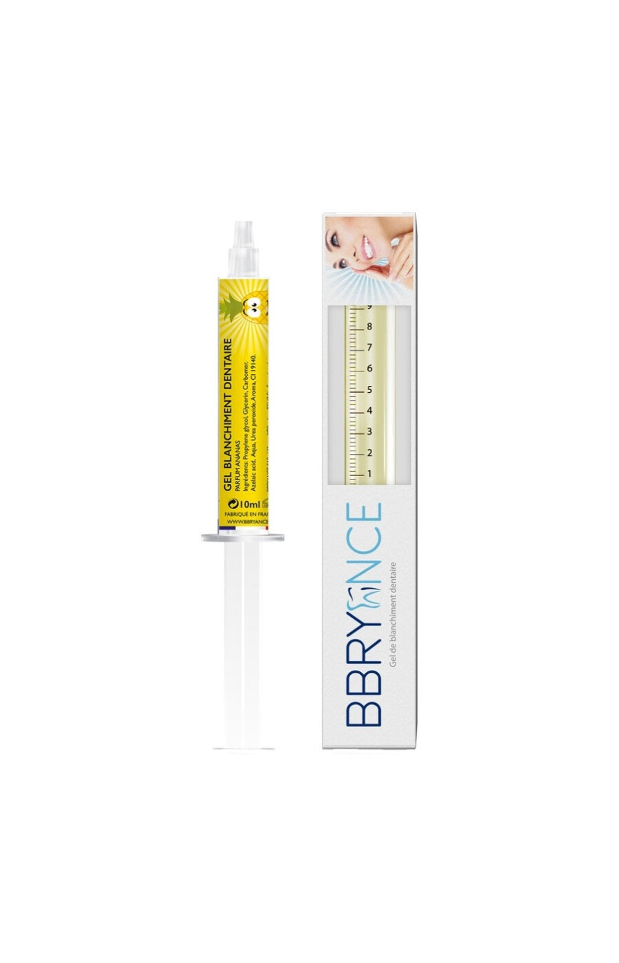 Recharge gel blancheur - Ananas - 10 ml