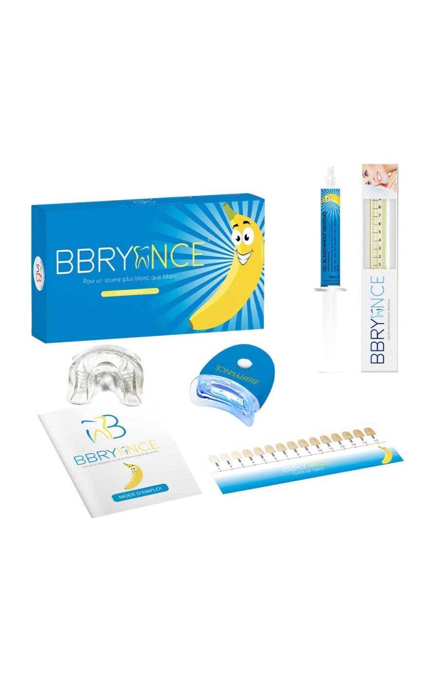 Kit de blanchiment dentaire - Banane - 10 utilisations