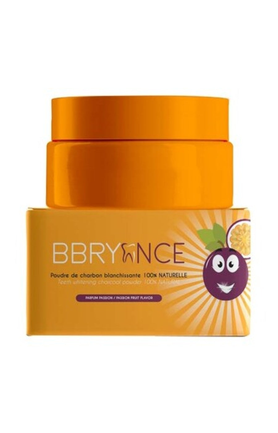 Poudre de charbon blanchissante 100% naturelle - Passion - 30 g