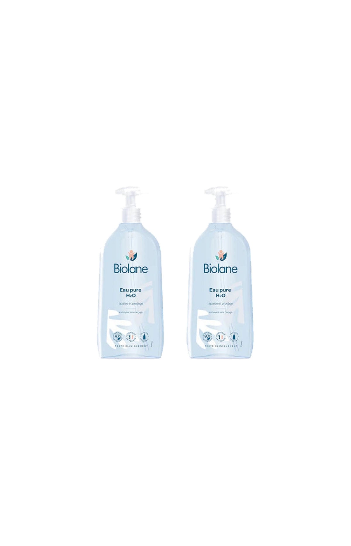 Eaux pures H2O - Visage & corps - Bébé - 2 unités