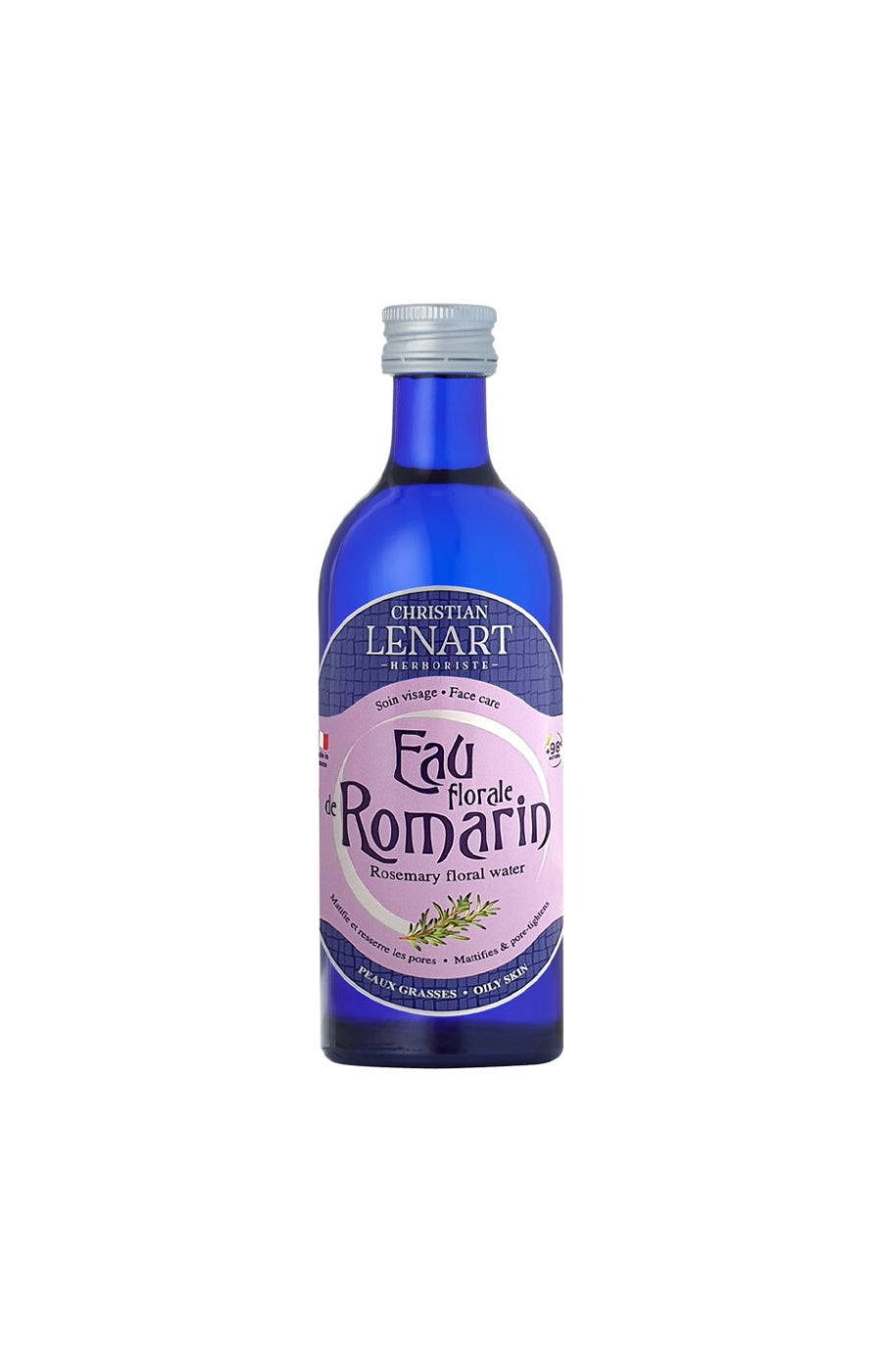 Eau florale de romarin - Peaux grasses -  2 x 200 ml