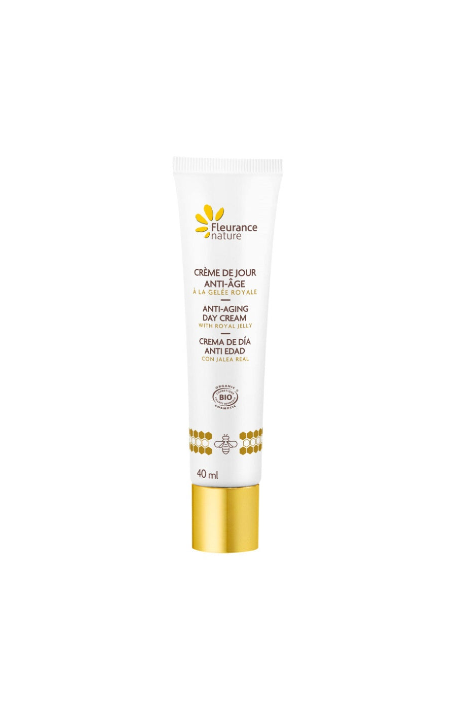 Crèmes anti-âge bio - Gelée royale - Jour - Visage - 2 x 40 ml