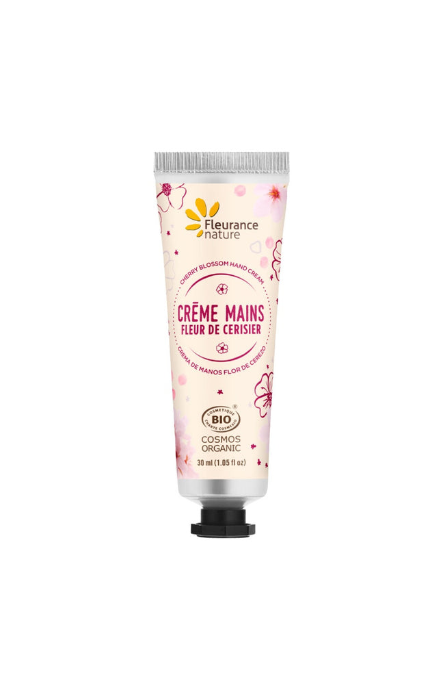 Crème hydratante bio - Fleur de cerisier - Mains - 30 ml