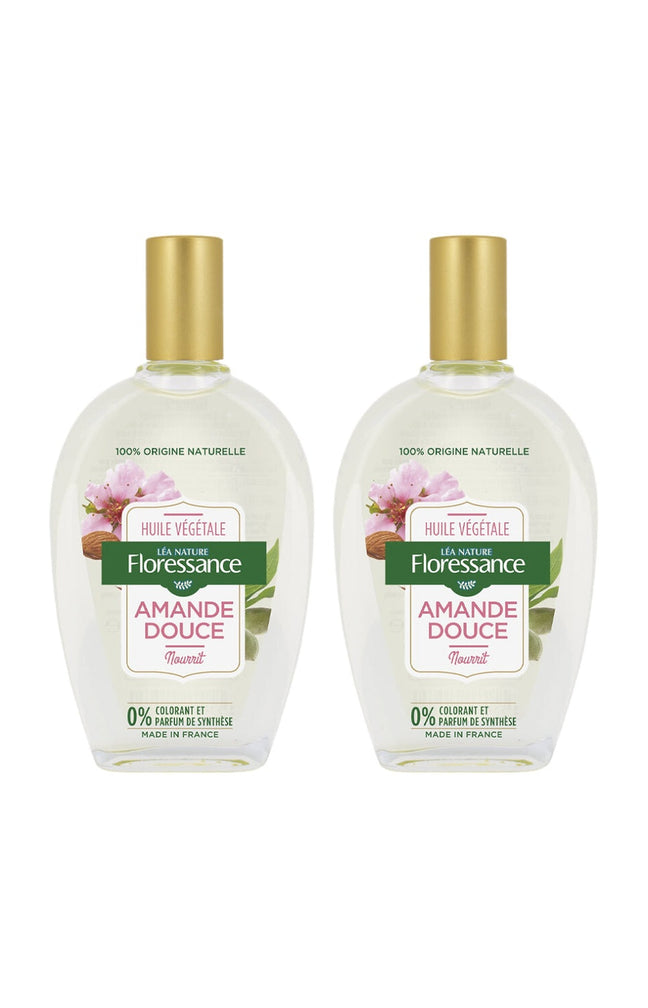 Huiles végétales d'amande douce - Visage & corps - 2 x 50 ml