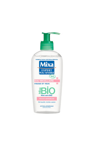 2 eaux micellaire bio - Aloe vera - Peaux sensibles - 200 ml