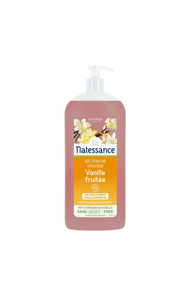 Gels douche douceur bio - Vanille fruitée - 2 x 1 L