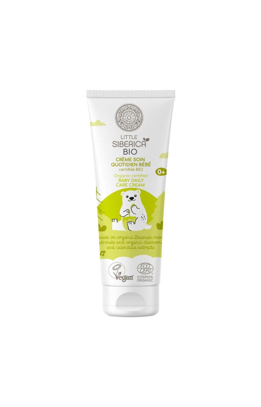 Crème de soin quotidien bio - Little Siberica - Corps - Bébé - 75 ml