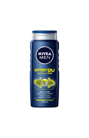 Gels douche 3-en-1 à la menthe - Homme - 3 x 500 ml