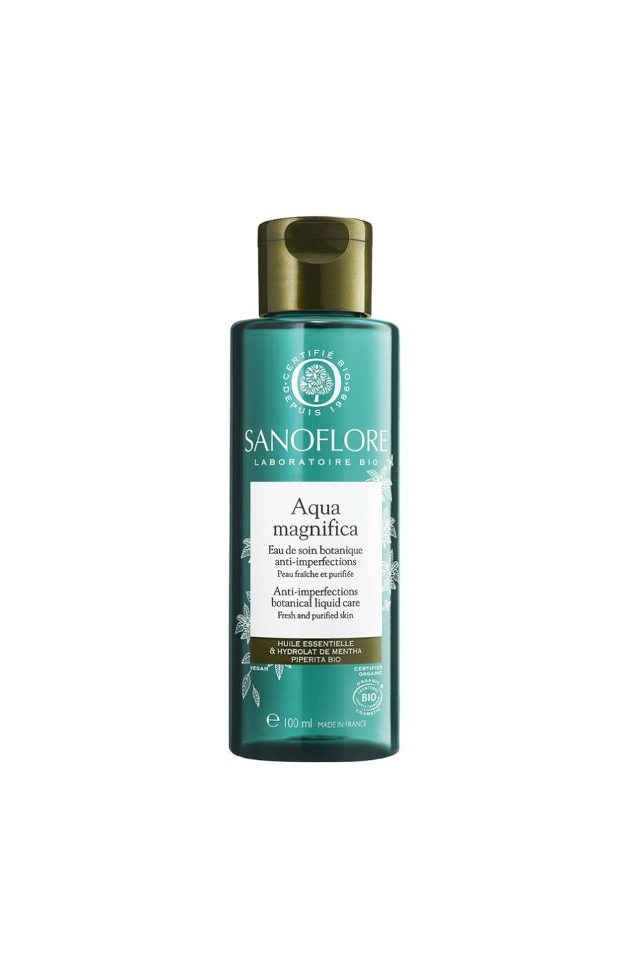 Lotion purifiante anti-imperfections bio- Aqua Magnifica - 100 ml
