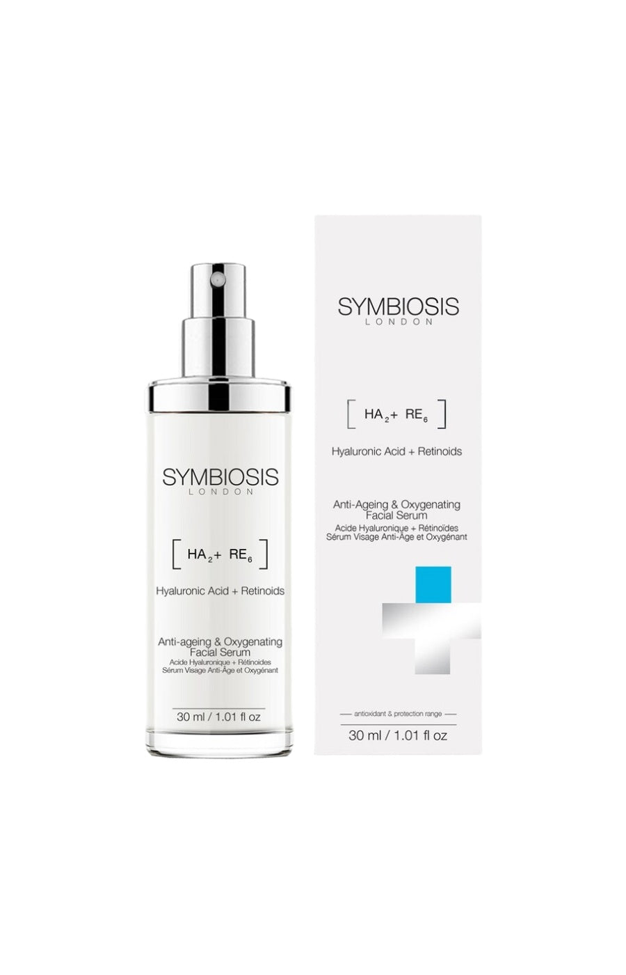 Sérum anti-âge et oxygénant  - Acide hyaluronique & rétinoïdes - 30 ml