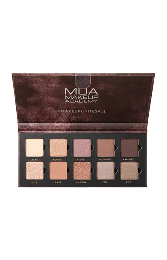 Palette de 10 fards à paupières nude - Velvet Nude