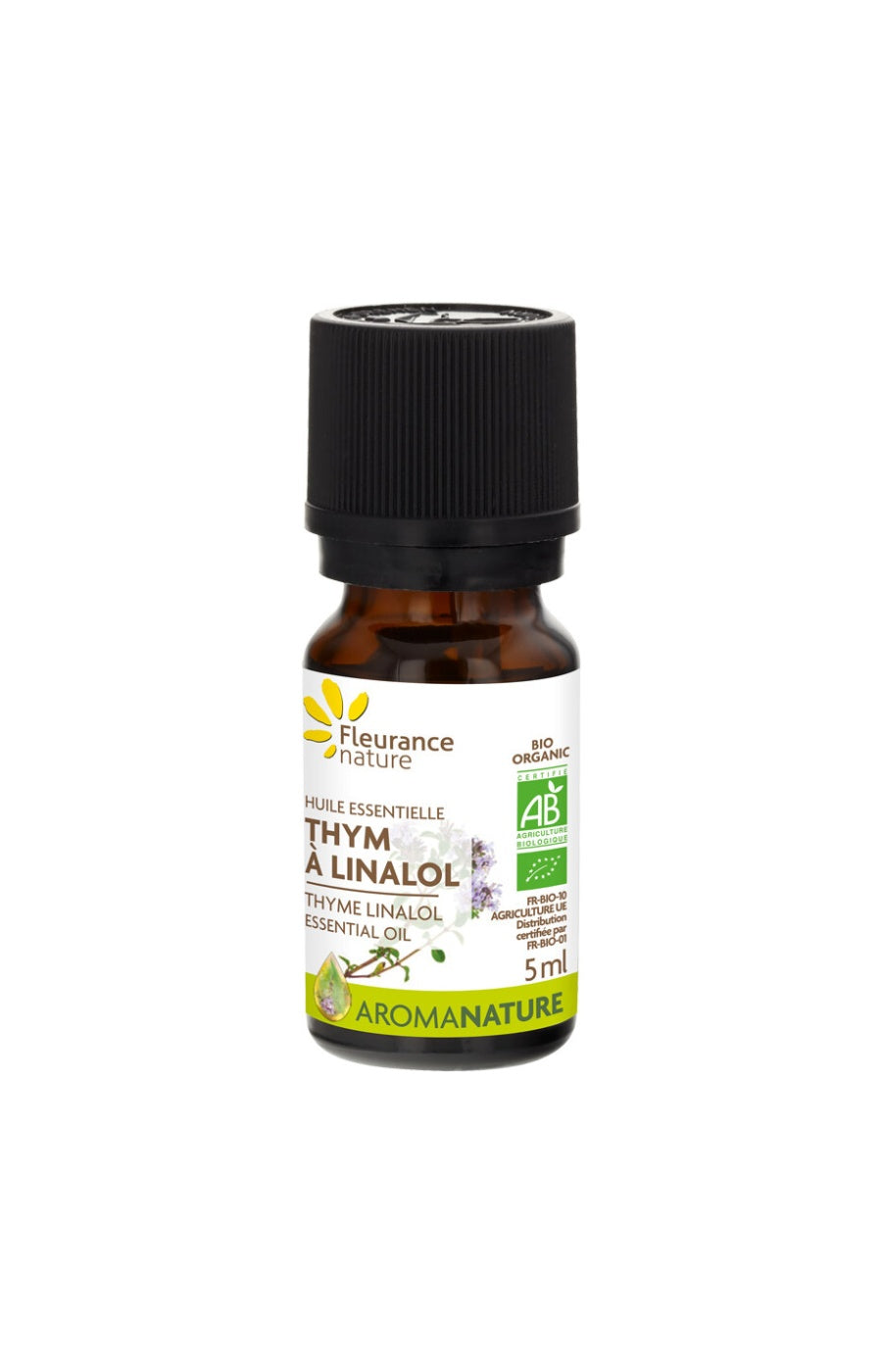 Huile essentielle bio - Thym à Linalol - 10 ml