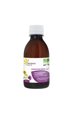 Concentrés détox bio - Purifier & drainer - 200 ml - 20 jours