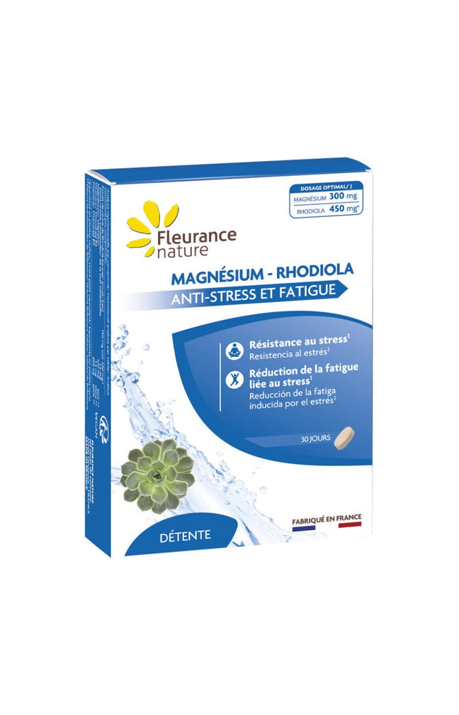 Magnésium-rhodiola - Anti-stress & fatigue - 2 mois