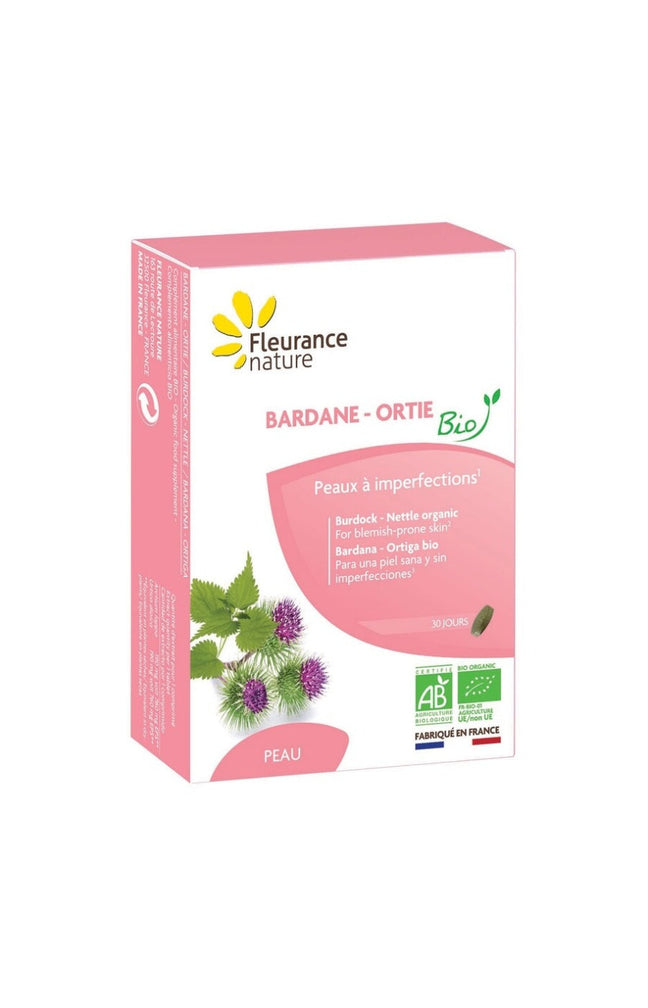 Bardane & ortie bio - Peaux à imperfections - 2  mois