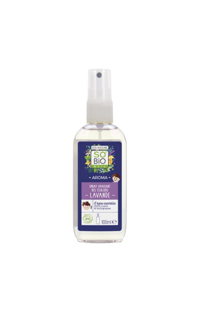 Spray apaisant bio - Lavande - 6 huiles essentielles - Enfant - 100 ml