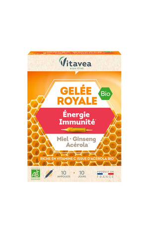 Cure gelée royale bio - Energie & immunité - 1 mois