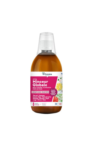 Boisson à diluer extra minceur globale - Complexe 10 actifs - 500 ml