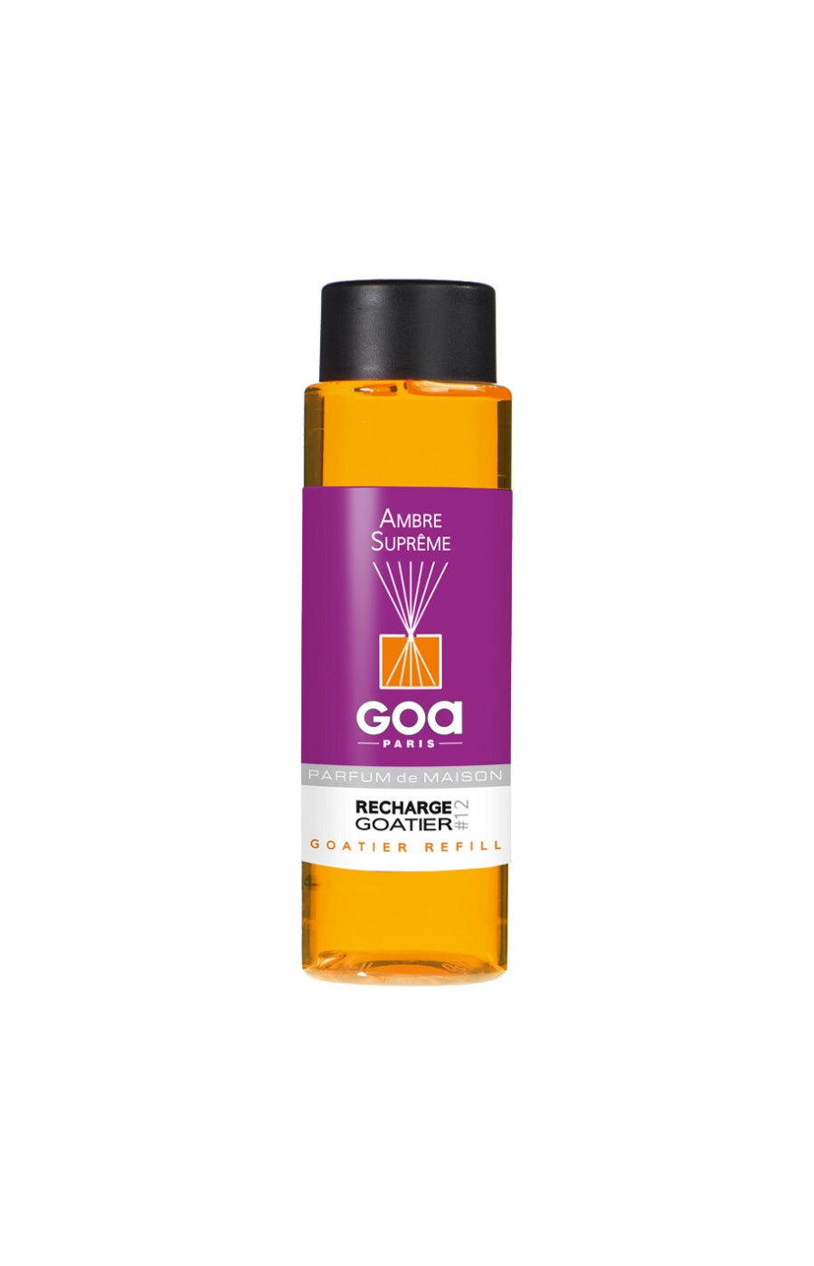 Recharge pour bouquet parfumé - Ambre suprême - 250 ml