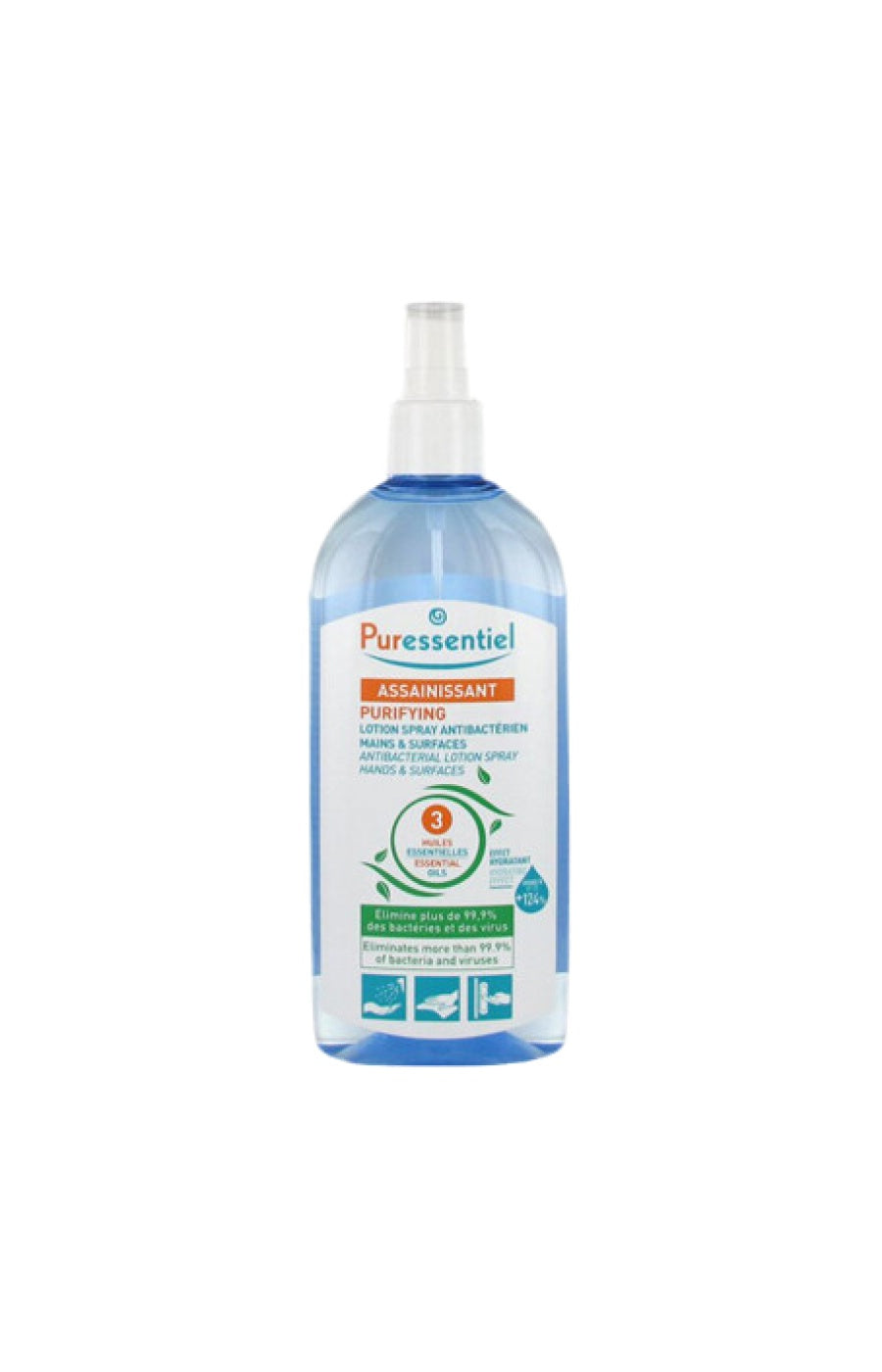 Sprays antibactériens - Mains & surfaces - 2 x 250 ml