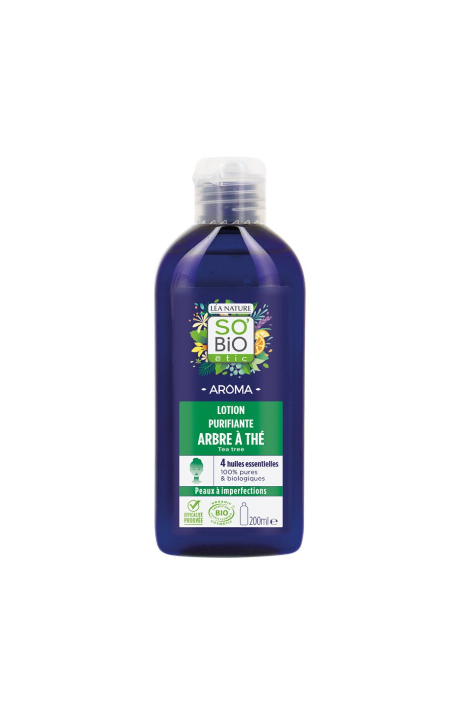 Lotion purifiante bio - Arbre à thé - Peaux à imperfections