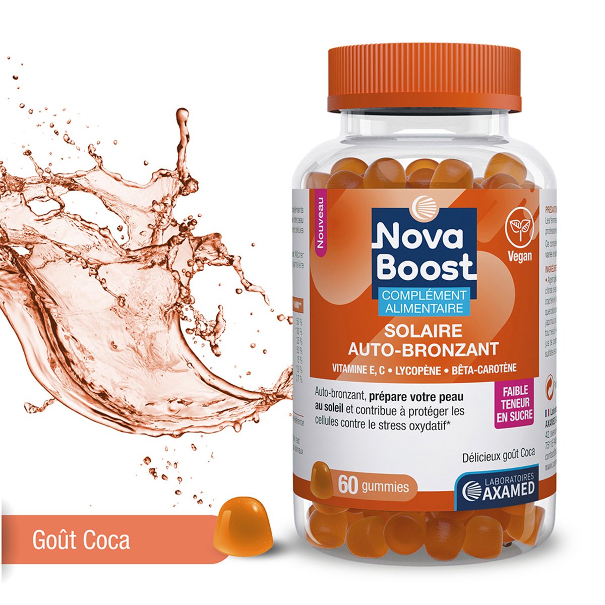 Gummies booster vitamine - Orange - 1 mois