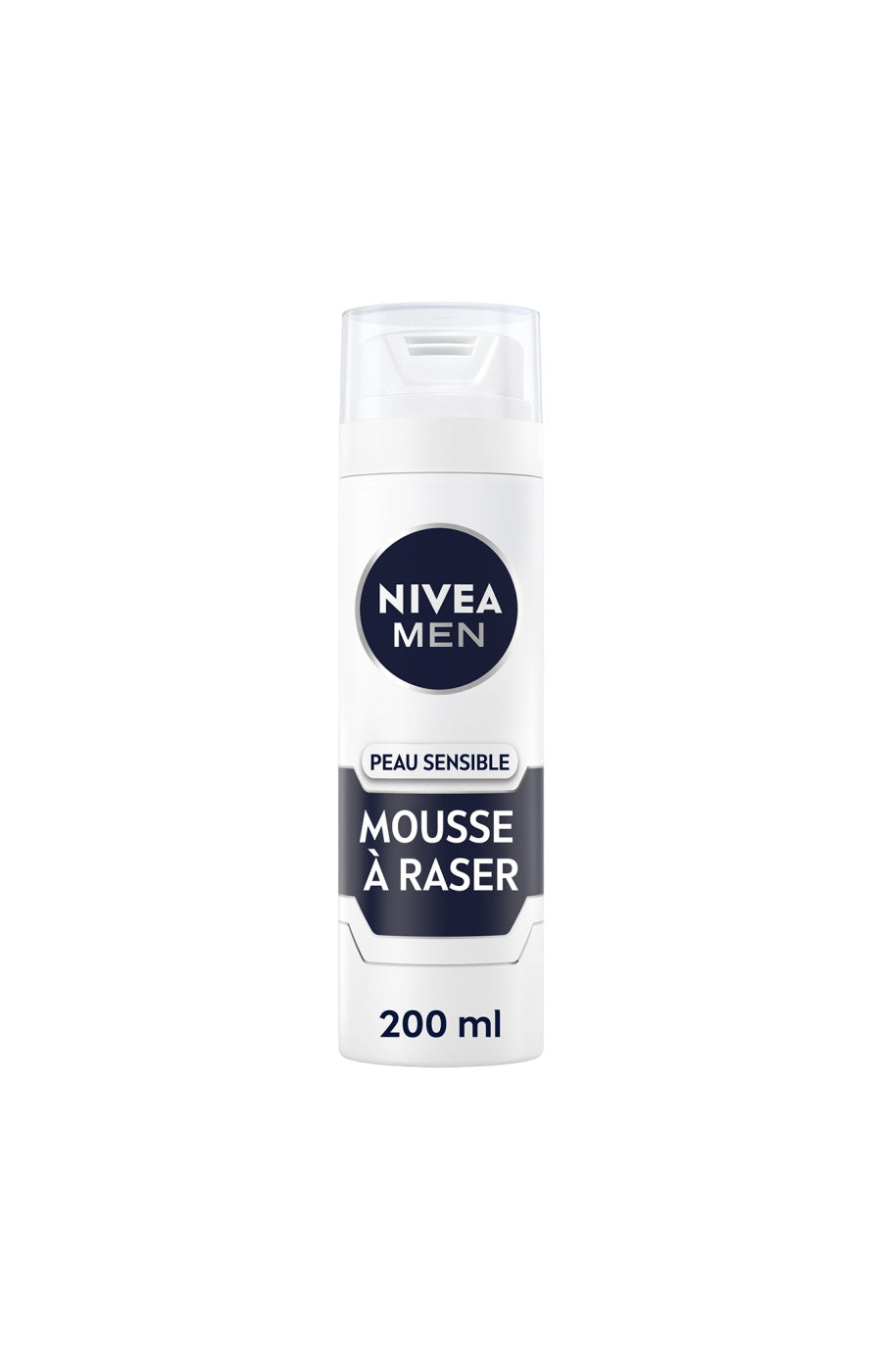 2 mousses à raser - Peaux sensibles - Homme - 200 ml