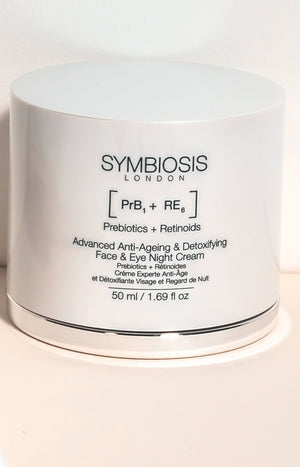 Crème de nuit anti-âge détoxifiante - Prébiotiques