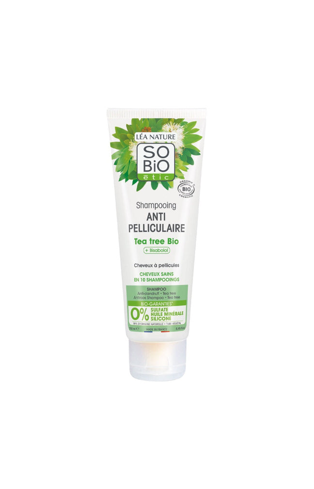 Shampoings anti-pelliculaires bio - Tea tree & bisabolol - 2 x 200 ml
