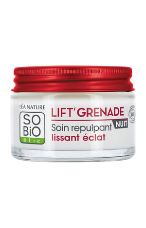 Soin de nuit repulpant lissant - Lift'Grenade - Peaux matures - 50 ml